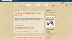 Desktop Screenshot of comitealtenvalladolid.blogspot.com