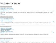 Tablet Screenshot of doubledin-carstereo.blogspot.com