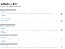 Tablet Screenshot of butterflyoflife.blogspot.com