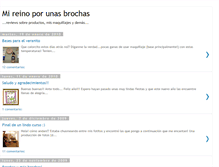 Tablet Screenshot of mireinoporunasbrochas.blogspot.com