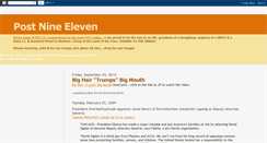 Desktop Screenshot of postnineeleven.blogspot.com