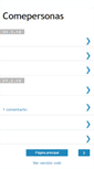 Mobile Screenshot of comepersonas.blogspot.com