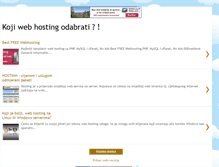 Tablet Screenshot of odabir-web-hosting.blogspot.com