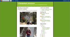 Desktop Screenshot of abangladeshadventure.blogspot.com