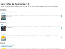 Tablet Screenshot of animateriales.blogspot.com