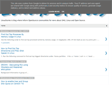 Tablet Screenshot of linuxstories.blogspot.com