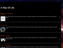 Tablet Screenshot of lifeonepostatatime.blogspot.com