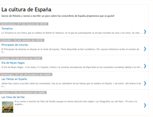 Tablet Screenshot of cultura-espanola.blogspot.com
