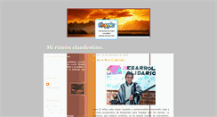 Desktop Screenshot of mirinconclandestino.blogspot.com