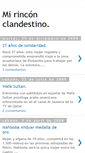 Mobile Screenshot of mirinconclandestino.blogspot.com