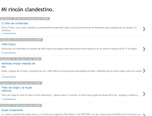 Tablet Screenshot of mirinconclandestino.blogspot.com