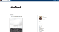 Desktop Screenshot of msshapes.blogspot.com