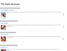 Tablet Screenshot of dailykrannon.blogspot.com
