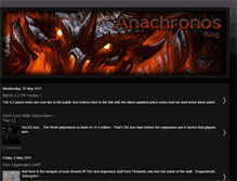 Tablet Screenshot of anachronosserver.blogspot.com