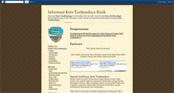Desktop Screenshot of kota-tasikmalaya-resik.blogspot.com