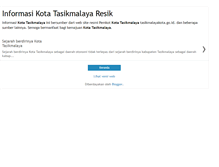 Tablet Screenshot of kota-tasikmalaya-resik.blogspot.com