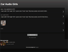 Tablet Screenshot of caraudiogirls.blogspot.com