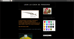 Desktop Screenshot of lojalacajadepandora.blogspot.com