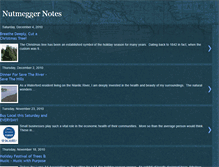 Tablet Screenshot of nutmeggernotes.blogspot.com