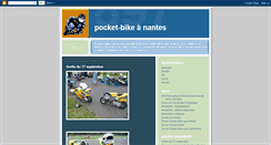 Desktop Screenshot of pocketbike44.blogspot.com