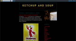 Desktop Screenshot of ketchupandsoup.blogspot.com