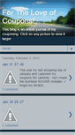 Mobile Screenshot of fortheloveofcoupons.blogspot.com