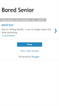 Mobile Screenshot of boredsenior.blogspot.com