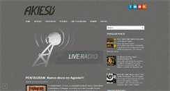 Desktop Screenshot of akiesu.blogspot.com