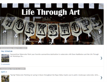 Tablet Screenshot of lifethroughartworkshops.blogspot.com