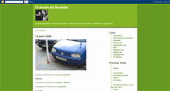 Desktop Screenshot of elrincondelburlador.blogspot.com