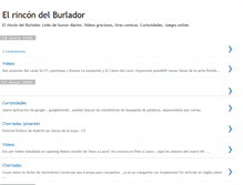 Tablet Screenshot of elrincondelburlador.blogspot.com