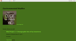 Desktop Screenshot of environmentalstudiestm.blogspot.com