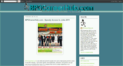 Desktop Screenshot of bpocareerhub.blogspot.com