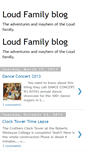 Mobile Screenshot of loudfamily.blogspot.com