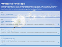 Tablet Screenshot of antroposofia-psicologia.blogspot.com