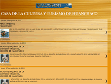 Tablet Screenshot of kulturhuanchaco.blogspot.com