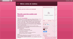 Desktop Screenshot of minhacolchaderetalhos-lilian.blogspot.com