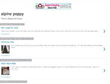 Tablet Screenshot of alpinepoppy-sarah.blogspot.com