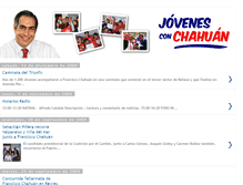 Tablet Screenshot of jovenesconchahuan.blogspot.com