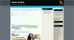 Desktop Screenshot of iklangratis81.blogspot.com