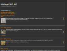 Tablet Screenshot of karlagerard.blogspot.com