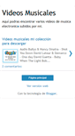 Mobile Screenshot of misvideos-musicales.blogspot.com