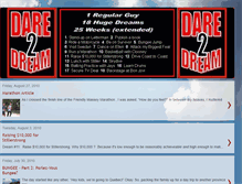 Tablet Screenshot of dare2dreamadventure.blogspot.com