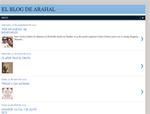 Tablet Screenshot of elblogdearahal.blogspot.com