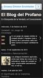 Mobile Screenshot of elblogdelprofano.blogspot.com