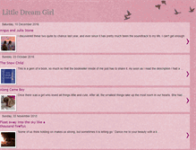 Tablet Screenshot of little-dream-girl.blogspot.com