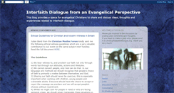 Desktop Screenshot of evangelicals-in-dialogue.blogspot.com