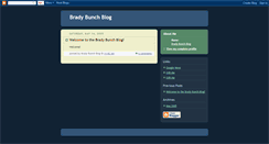 Desktop Screenshot of bradybunchbloggers.blogspot.com