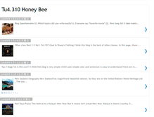 Tablet Screenshot of honeybee-toma.blogspot.com