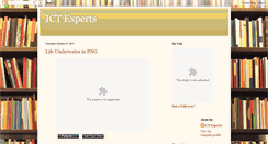 Desktop Screenshot of ict-experts.blogspot.com
